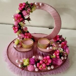NISHI CREATIONS engagement ring platter Tray for ceremony